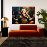 Ganesha Art Ganesha Vibrant 2 Wall Art