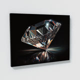 Gemstone Diamond Black 2 Wall Art