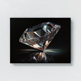 Gemstone Diamond Black 2 Wall Art