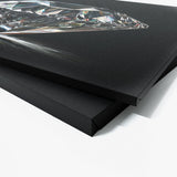 Gemstone Diamond Black 3 Wall Art