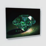 Gemstone Emerald Green 6 Wall Art