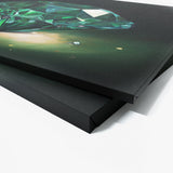 Gemstone Emerald Green 6 Wall Art