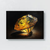 Gemstone Yellow Sapphire 7 Wall Art
