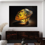 Gemstone Yellow Sapphire 7 Wall Art
