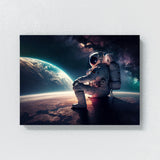 Astronaut Alone 16 Wall Art