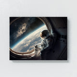 Astronaut Alone 7 Wall Art