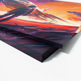 Astronaut And Space Ship 12 Wall Art