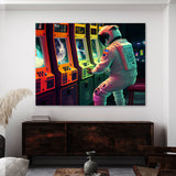 Astronaut Arcade 89 Wall Art