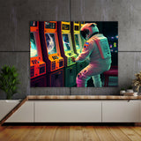 Astronaut Arcade 89 Wall Art