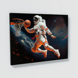 Astronaut Basketball 101 Wall Art