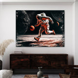 Astronaut Basketball 102 Wall Art