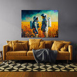 Astronaut Couple 23 Wall Art