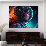 Astronaut Cyberpunk 59 Wall Art