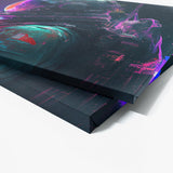 Astronaut Cyberpunk 98 Wall Art