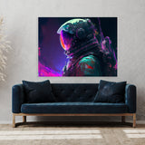 Astronaut Cyberpunk 98 Wall Art
