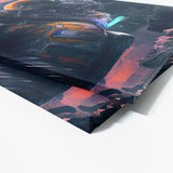 Astronaut Cyberpunk 99 Wall Art