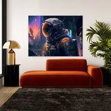 Astronaut Cyberpunk 99 Wall Art