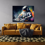 Astronaut Dj Mixing Music 40 Wall Art