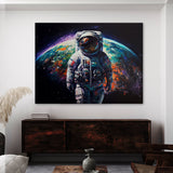 Astronaut Earth 14 Wall Art