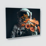 Astronaut Flowers 20 Wall Art