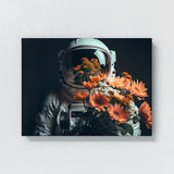 Astronaut Flowers 20 Wall Art
