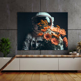 Astronaut Flowers 20 Wall Art