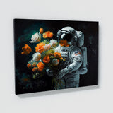 Astronaut Flowers 38 Wall Art