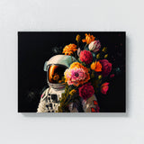 Astronaut Flowers 41 Wall Art