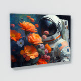 Astronaut Flowers 44 Wall Art