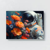 Astronaut Flowers 44 Wall Art