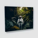 Astronaut In A Jungle 67 Wall Art