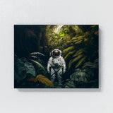 Astronaut In A Jungle 67 Wall Art