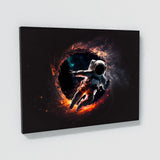 Astronaut In Blackhole 50 Wall Art