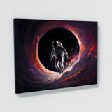 Astronaut In Blackhole 53 Wall Art