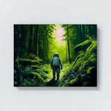 Astronaut In Forest 68 Wall Art