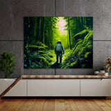 Astronaut In Forest 68 Wall Art