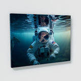 Astronaut In Water 70 Wall Art