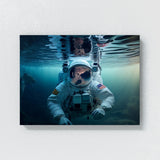 Astronaut In Water 70 Wall Art