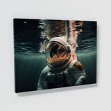 Astronaut In Water 71 Wall Art