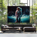 Astronaut In Water 84 Wall Art