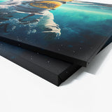 Astronaut In Water 88 Wall Art