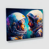 Astronaut Kissing 72 Wall Art
