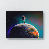 Astronaut Moon 11 Wall Art