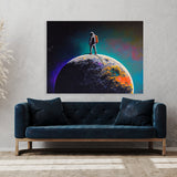 Astronaut Moon 11 Wall Art
