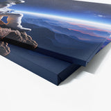 Astronaut On Mountain 73 Wall Art