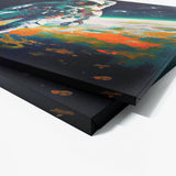 Astronaut Orbiting Earth 32 Wall Art