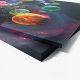 Astronaut Planets In Hands 26 Wall Art