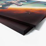 Astronaut Playing Baseball 42 Wall Art