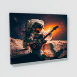 Astronaut Playing Guitar 5 Wall Art