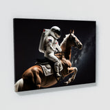 Astronaut Riding A Horse 27 Wall Art